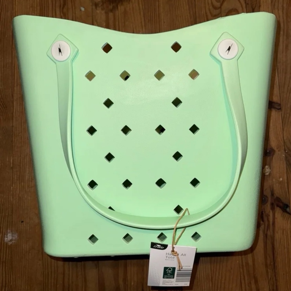 NWT Aldi CRANE XL Haul It All mint light green beach bag summer